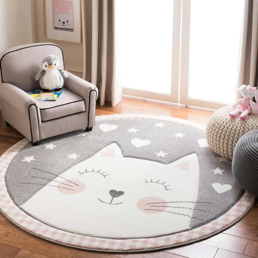 Carousel Kids Callie Rug, Pink