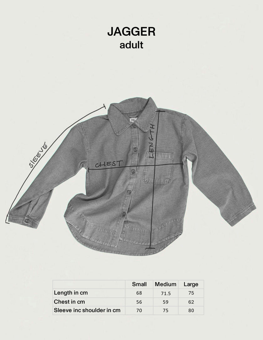 Adult Jagger Apple Green Cord Overshirt