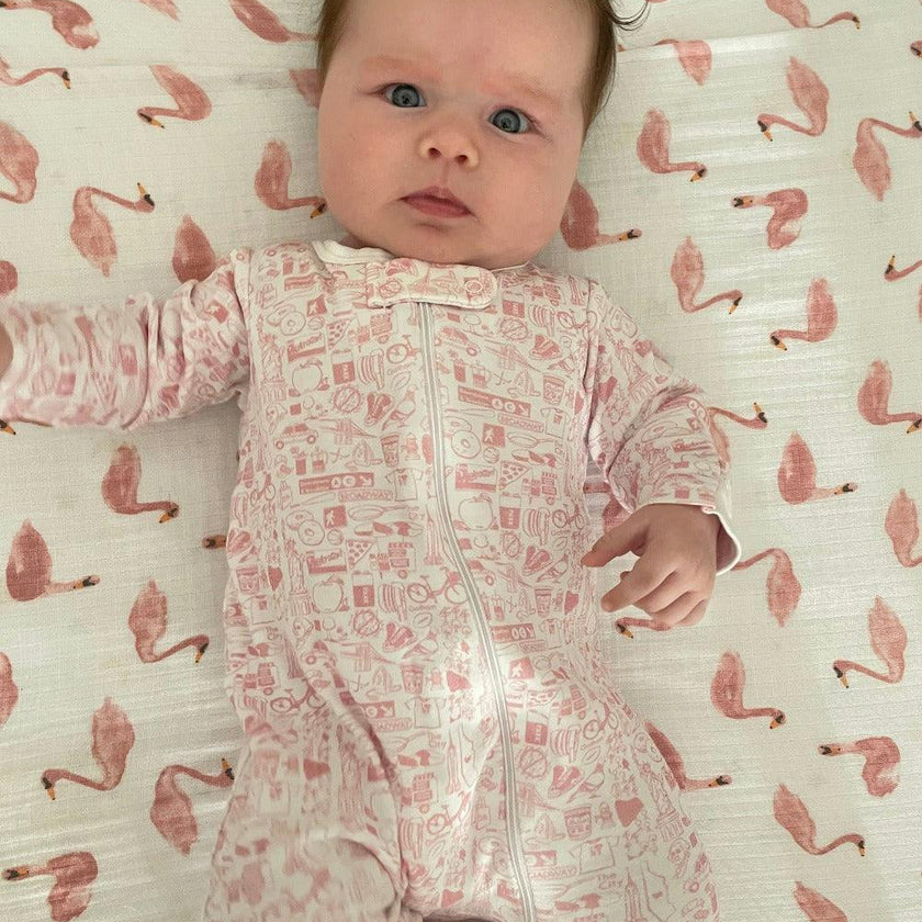 New York City Zip Baby Onesie