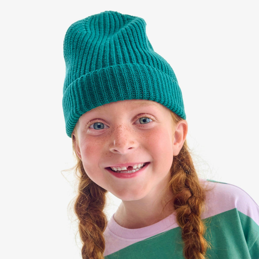 Kids knit beanie