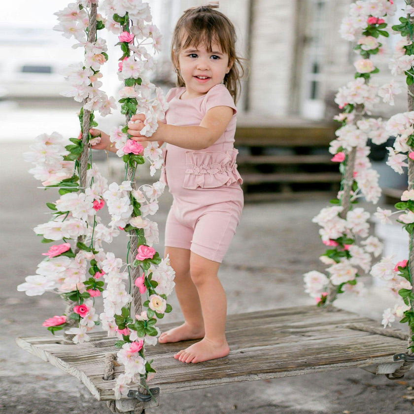 Frilled Waist Romper
