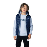 Pale Blue Reversible Vest