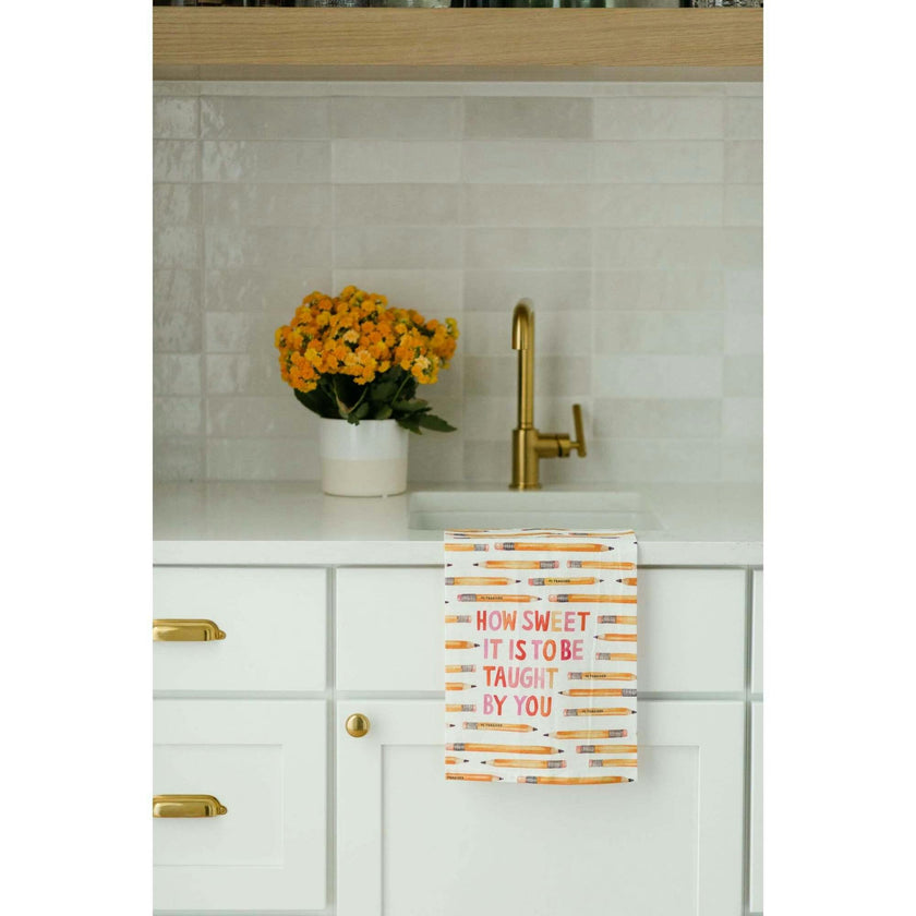 Teacher Sweetness Appreciation Tea Towel