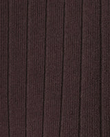 Dallas Rib Knit Nursing Top Cocoa