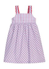 Evie Dress - Patriotic Plaid