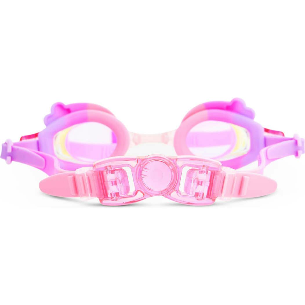 Floating Fuschia Rainbow Youth Swim Goggle