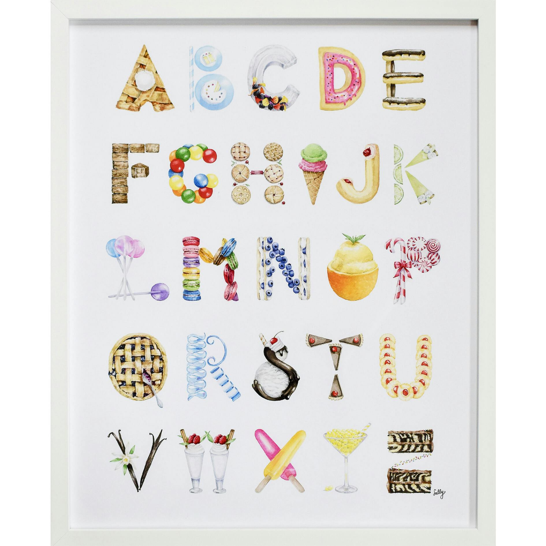Dessert Alphabet