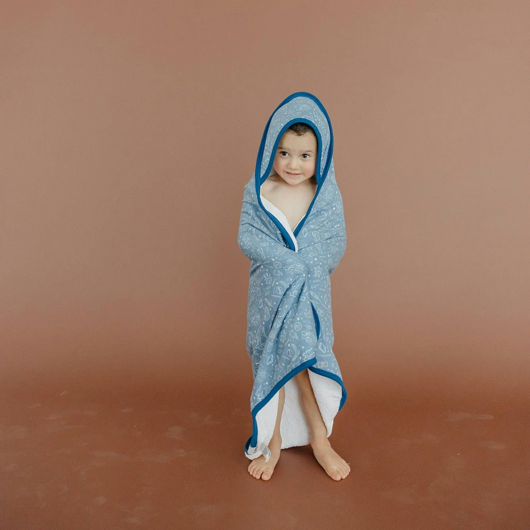 Premium Big Kid Hooded Towel - Hogwarts