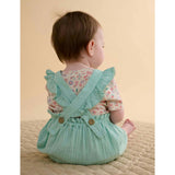 Embroidered Overall Set Aloe