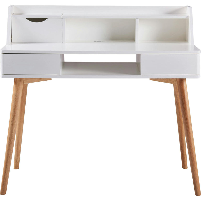Creativo Wooden Writing Desk with Storage