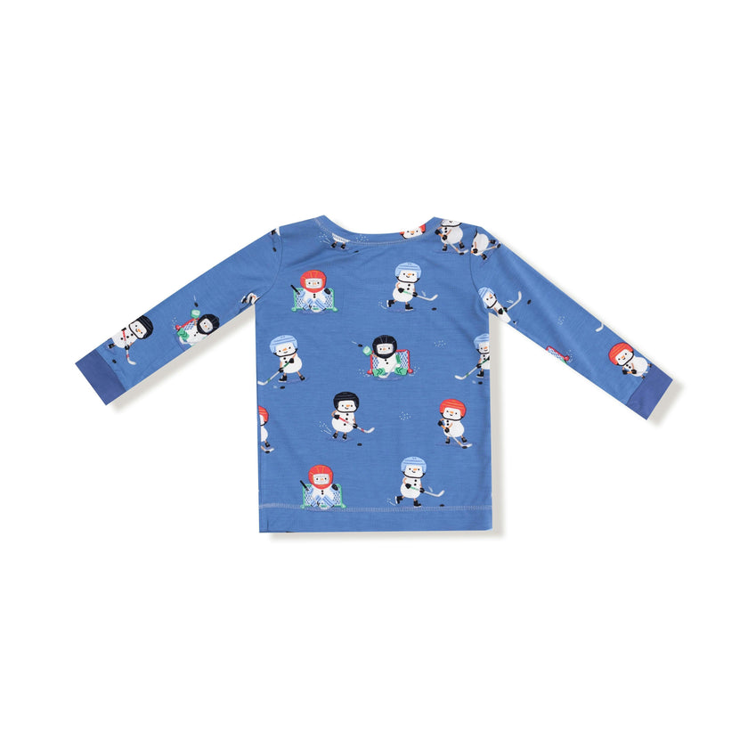 Snow Folks Ice Hockey - Long Sleeve Loungewear Set