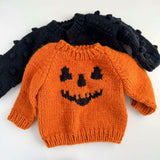 Jack-O-Lantern Sweater - Orange
