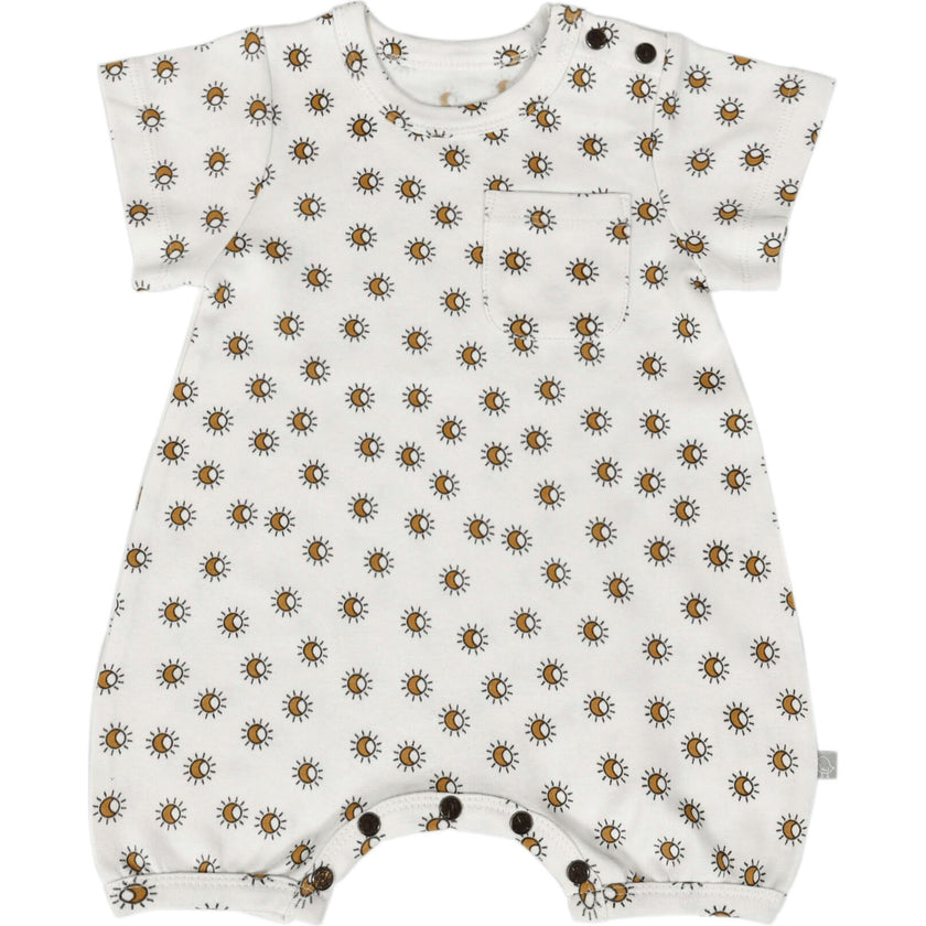 short sleeve romper | sun