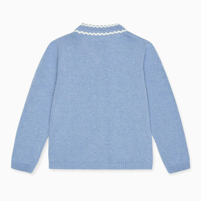 Blue Alegria Cotton Girl Cardigan