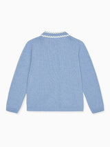 Blue Alegria Cotton Girl Cardigan