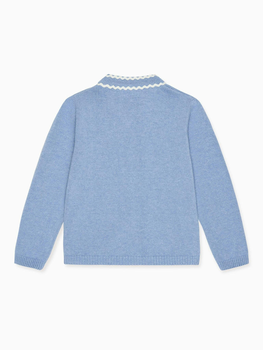 Blue Alegria Cotton Girl Cardigan