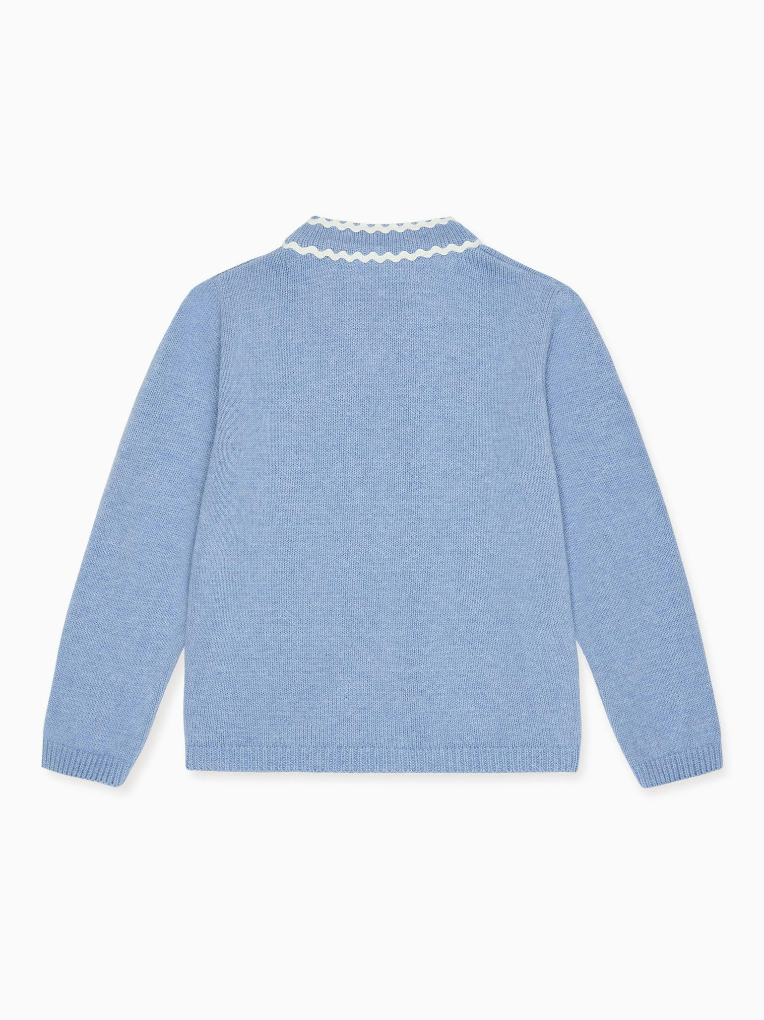 Blue Alegria Cotton Girl Cardigan
