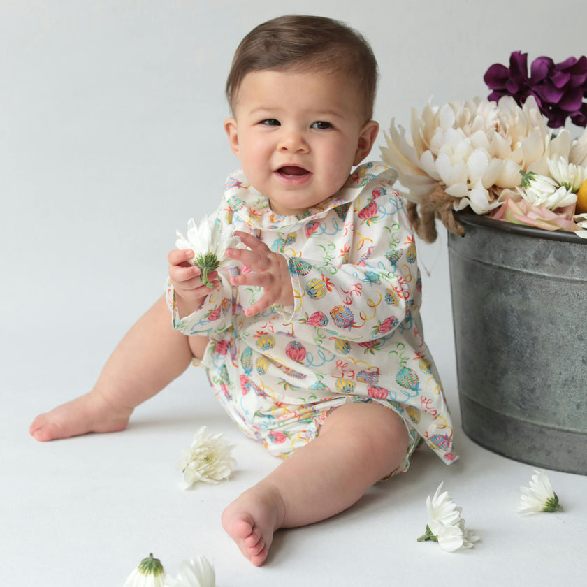 Little Royals Blouse - Party Top, Long Sleeve