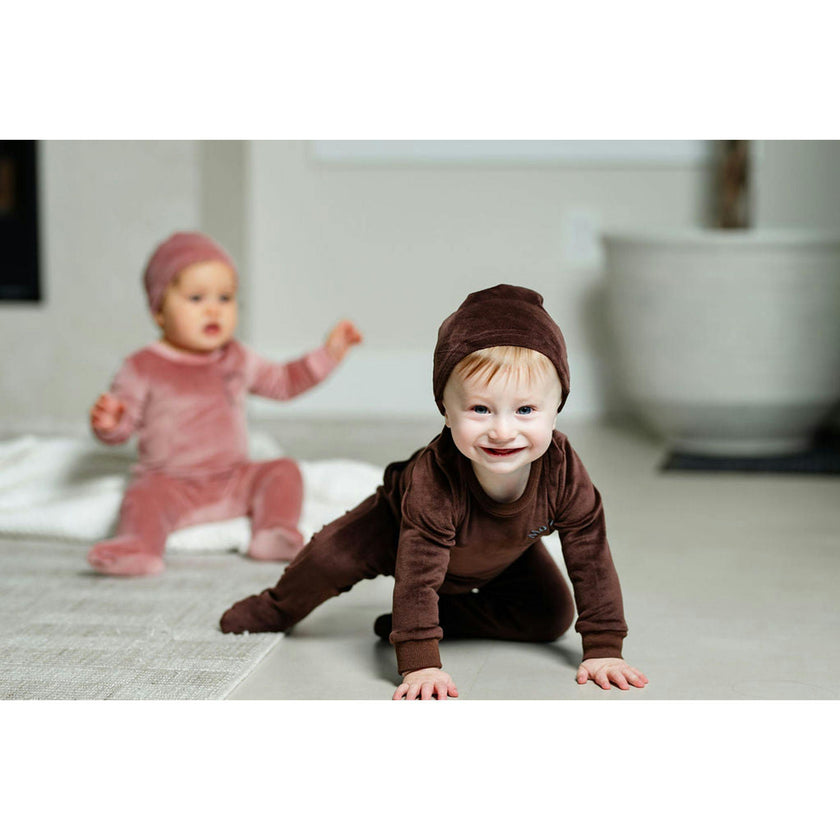 Logo Velour Footie