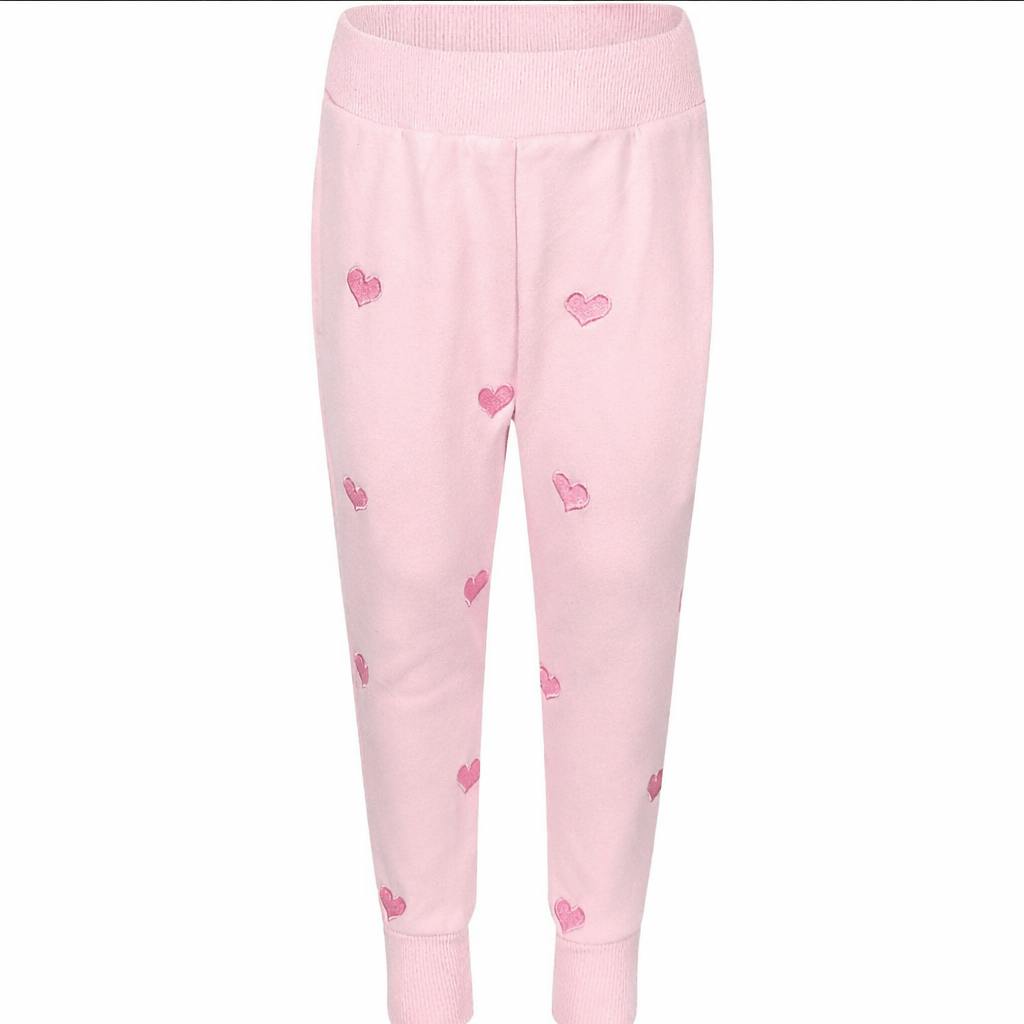 Women's Full Hearts Jogger Set