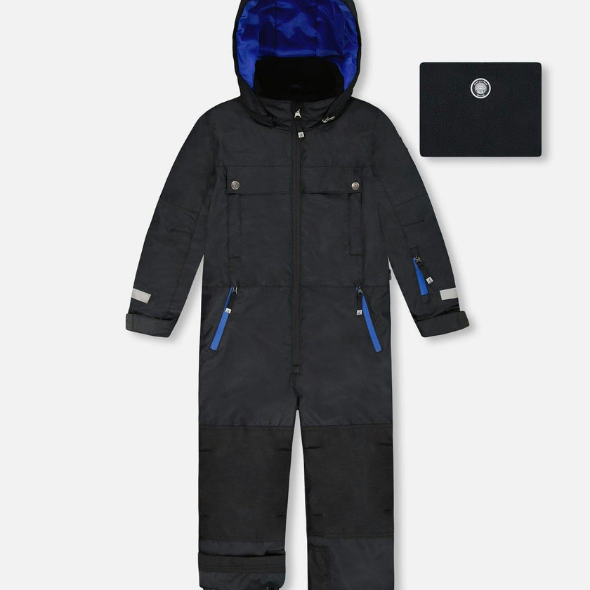 Solid One-Piece Teknik Snowsuit