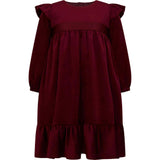 Chloe Velvet & Satin Bow Party Dress