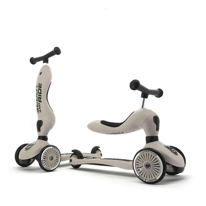 Highwaykick 1 Scooter and Ride On Toy Ash