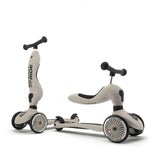 Highwaykick 1 Scooter and Ride On Toy Ash