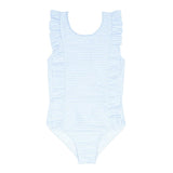 Powder Blue Ruffle One Piece