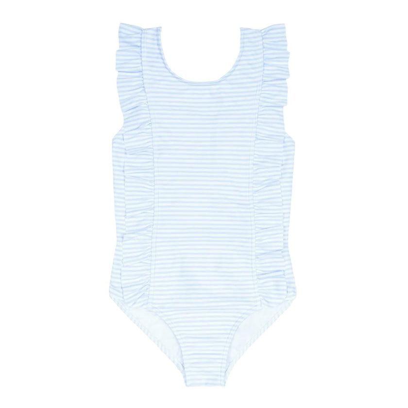 Powder Blue Ruffle One Piece