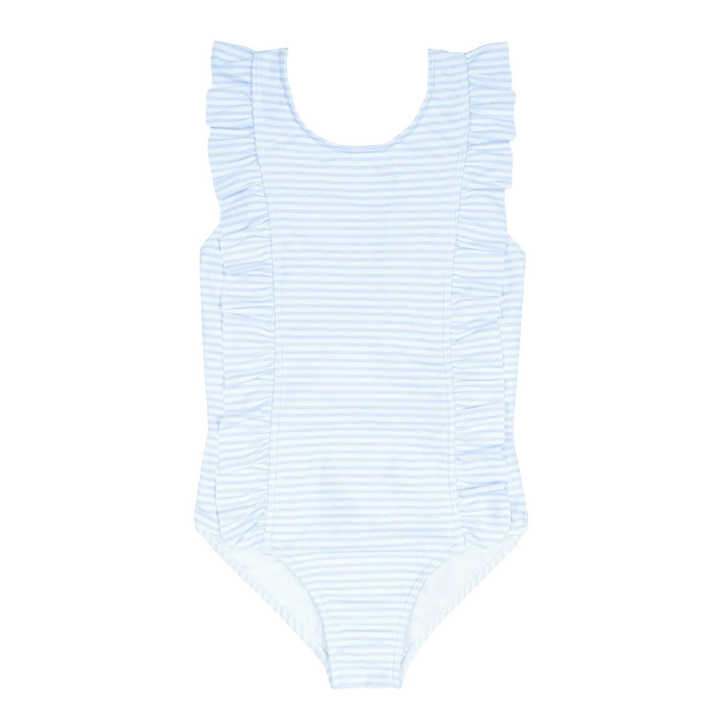 Powder Blue Ruffle One Piece