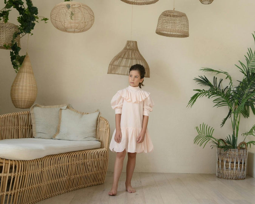 Olivia dress (blush pink)