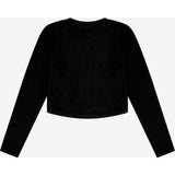 Tenly Rayon Rib Curved Hem L/S Top