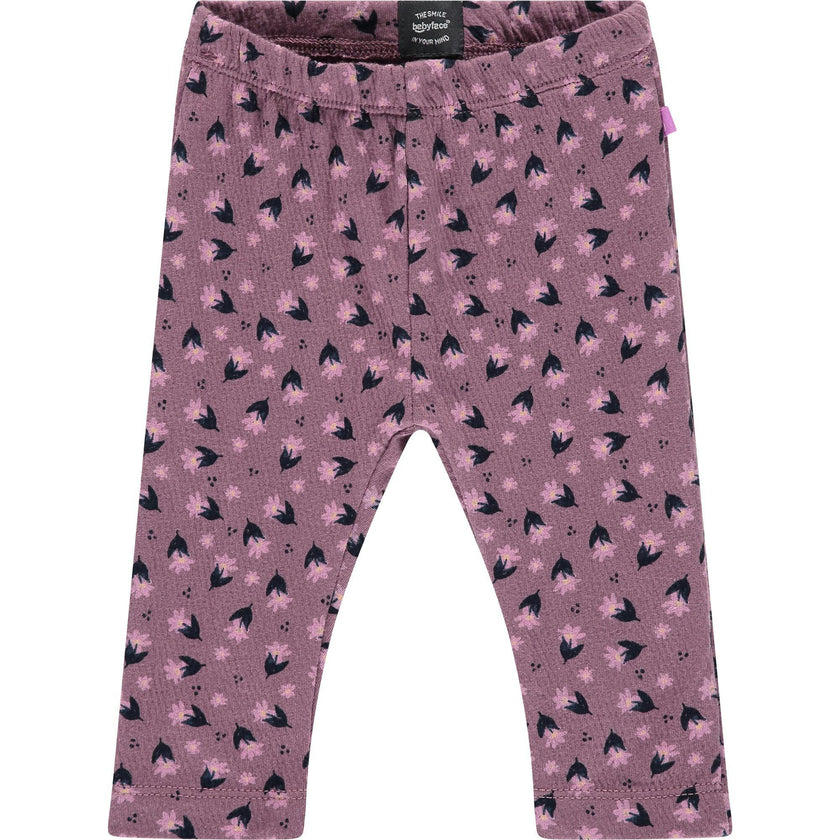 Allover Flower Print Leggings