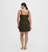 The Jessa Top - Byzantine Brocade, Black/Gold