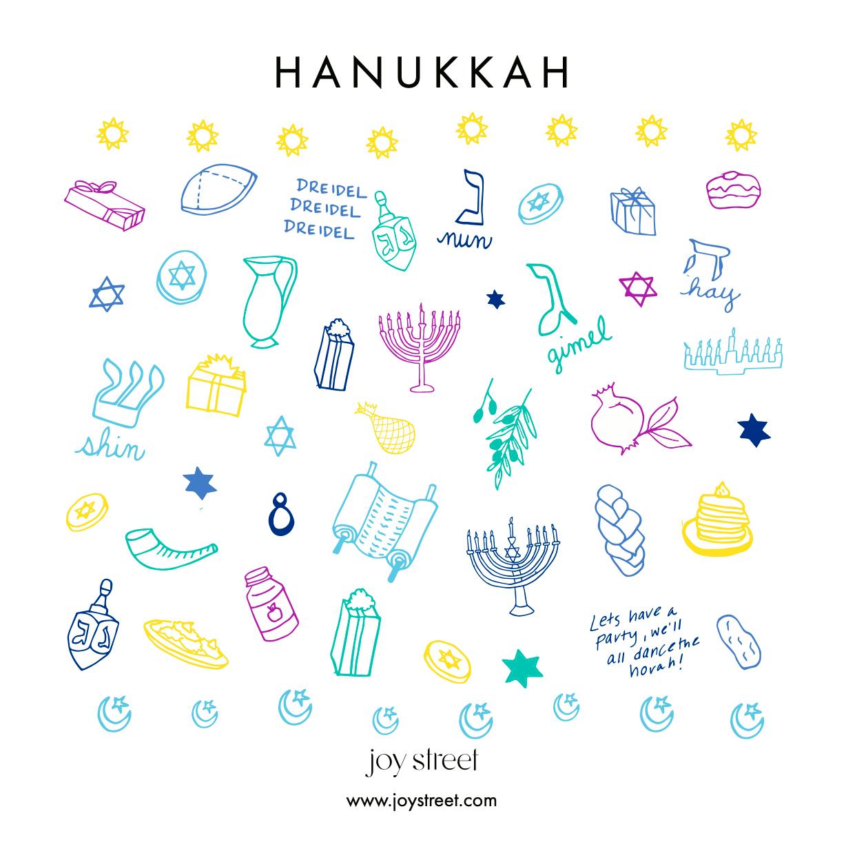 Hanukkah Baby Bandana Bib