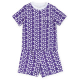 Charles Boys' Short Set - Pep Rally Purple