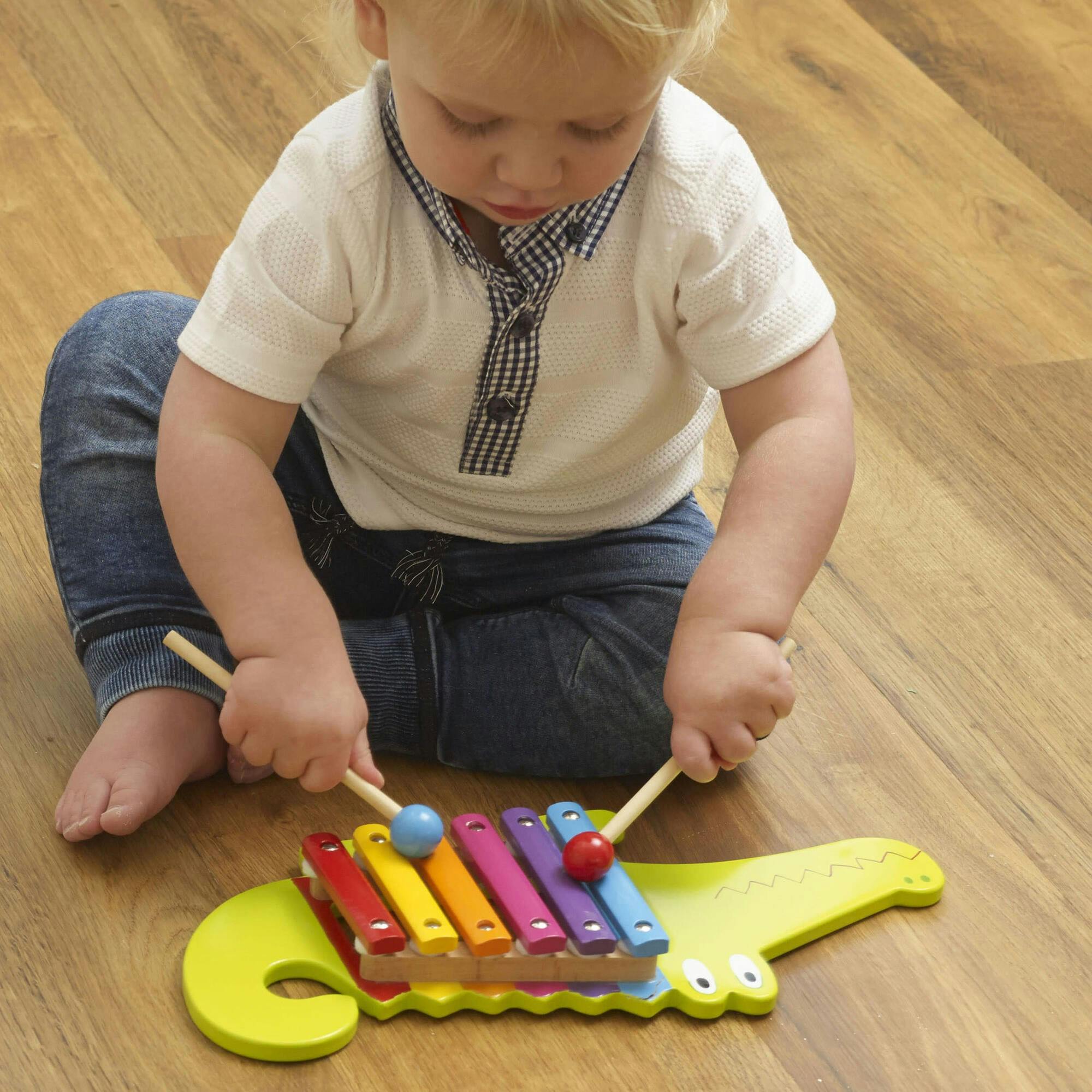 Orange Tree Toys: Xylophone: - Wooden Musical Instrument Toy