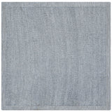 Knit Stitch Garter-Edge Cotton-Blend Blanket