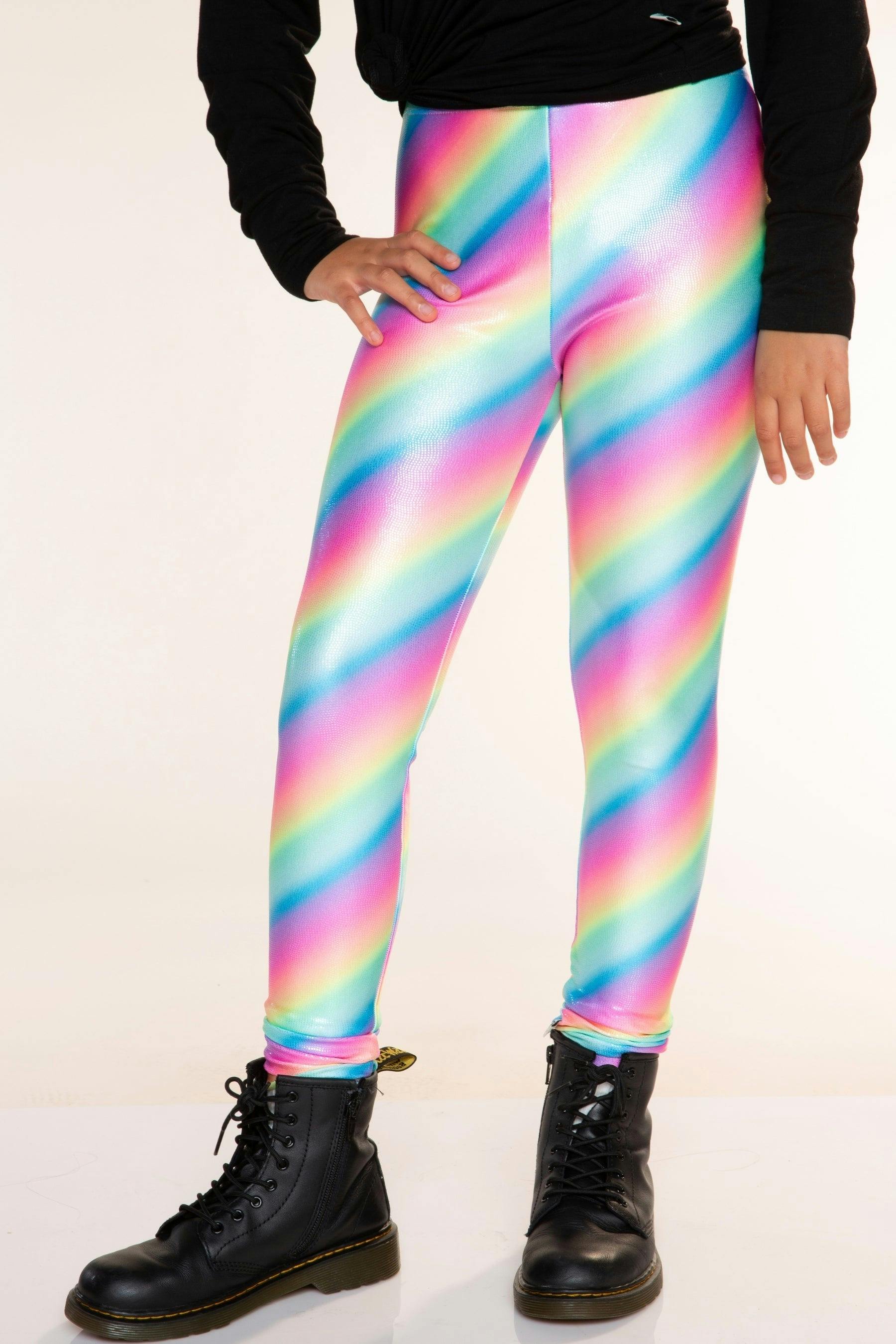 Glitter Foil High Shine Legging