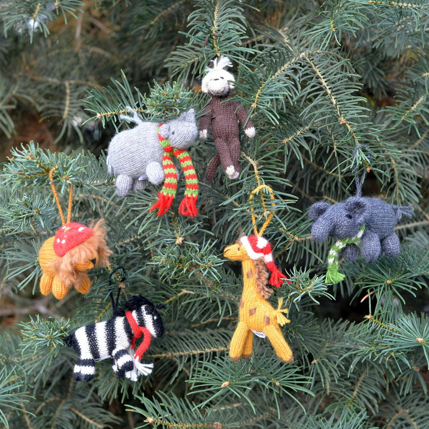 Safari Ornament Set