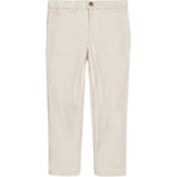 Organic Seersucker Suit Pant, Beige