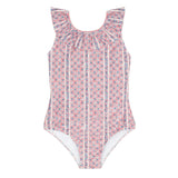 girls rosa vine ruffle collar one piece
