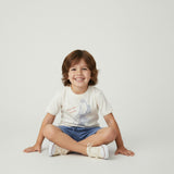 Organic Graphic Tee & Shorts Set - New York