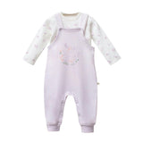 Liliac Growing Butterfly One-Piece Set