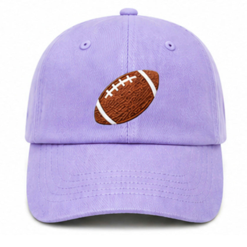 Football Bow Baseball Hat