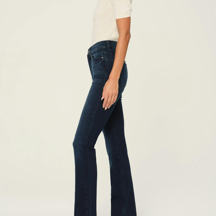 Halle Straight High Rise Instasculpt 29" Jeans | Mediterranean