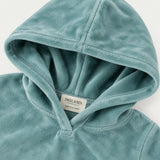 Velour Hoodie and Jogger Set