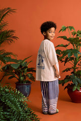 BALI STRIPED PANTS BLUE & WHITE