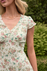 Fiona Dress in Countryside Peony Blossom